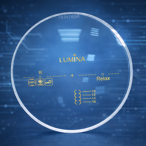 เลนส์ใสคุณภาพสูงแบบโปรเกรสซีฟเดี่ยว IOT Design Lumina Easeone 1.61 UV400 - Product Image 1
