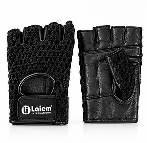 Custom Lightweight Non-Slip Half <b>Finger</b> Leather Unisex Gym Weightlifting Gloves Adjustable Wrist <b>Strap</b> for Weight Lifting Sports - Product Image 1