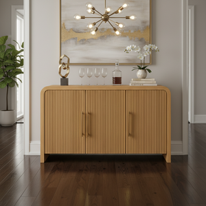 3 Doors Sideboard Coffee Table for Living Room Lounge <b>Suite</b> <b>Sofa</b> Set Living Room Furniture OEM ODM Custom Premium Quality Indoor - Product Image 3