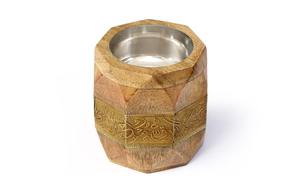Brûleur d'encens en bois de santal fait main avec calligraphie arabe, style religieux indien, support en bois, utilisation toute saison - Product Image 3