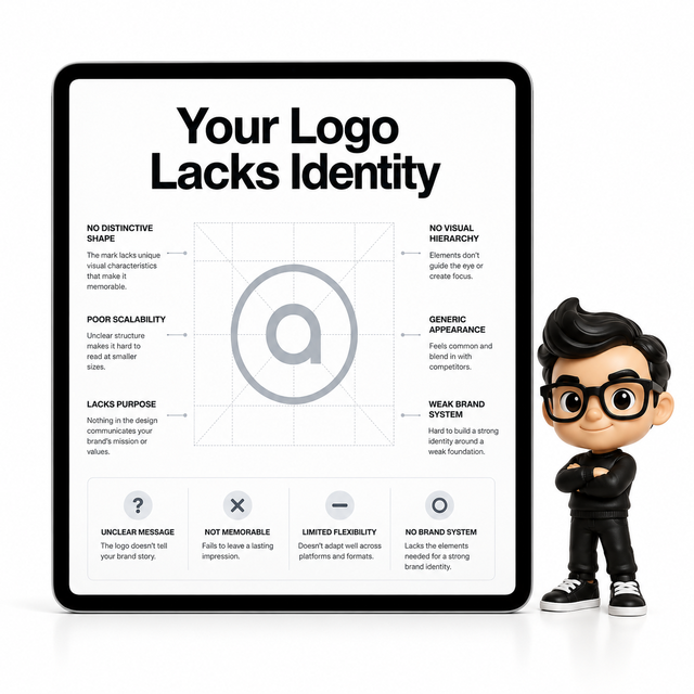 Reidify Logo Brand Identity Design for Small Businesses Build Professional Trust Visual Clarity AI Ready Brand MAC Stock