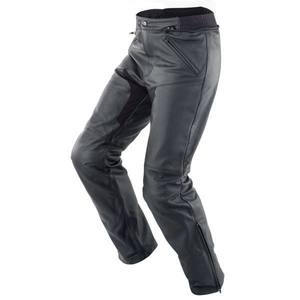 Pantalon décontracté pour homme en cuir véritable à 100 %, coupe droite, léger, respirant, écologique, au meilleur prix pour la vente en ligne - Product Image 2