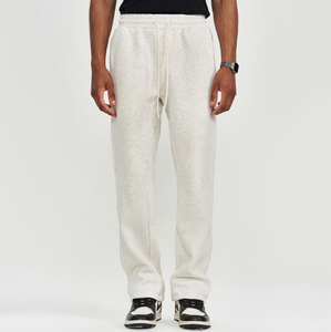 <b>Oversized</b> Street Style <b>Sweatpants</b> for Men Women Fleece-Lined Straight-Leg Trousers Plus Size Casual Mid Waist Drawstring Closure - Product Image 5