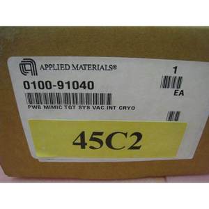 NOUVEAU AMAT 0100-91040 PWB MIMIC TGT SYS VAC INT CRYO - Équipements et pièces semi-conducteurs d'occasion fiables à l'échelle mondiale - Product Image 1