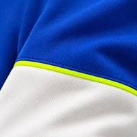 Survêtement sportif pour homme, fermeture éclair intégrale, couleurs contrastées, polyester, avec poches latérales, pour l'automne