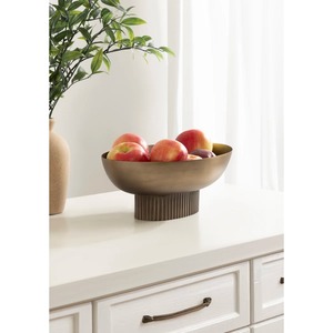 Corbeille à fruits moderne en métal, finition polie, durable, pour la décoration de la maison et la présentation sur le comptoir de cuisine - Product Image 3