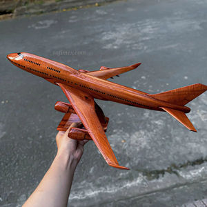 Modelos de Aviones Civiles de Madera Personalizados, B777/B747/A380/A350, para Decoración y Recuerdo, de Vietnam - Product Image 1