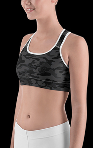 RIZNA ENTERPRISES Custom Heat-Transfer Sports Bra Ladies <b>Cross</b> Back Quick Dry Yoga Bra Tank <b>Top</b> Crop Spandex/Nylon High Support - Product Image 4