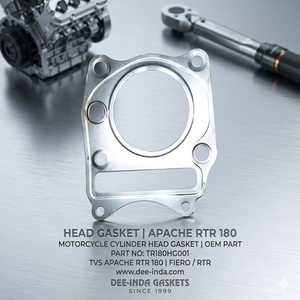 Joint de culasse de moteur de moto pour TVS Apache RTR 180 |   Joint de culasse, pièce de rechange OEM - Product Image 3