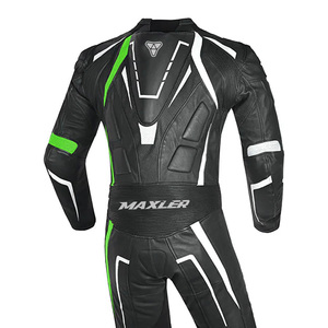 Traje de Motociclismo de Cuero para Hombre, Resistente al Viento e Impermeable, Talla Grande, Protección de Nivel 1 CE, Ropa Deportiva Duradera de Alta Calidad - Product Image 4