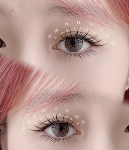 Mi nối chuyên nghiệp của nghệ sĩ Hàn Quốc 0.07mm, khay đơn, chất liệu cashmere đen mờ, kiểu dáng anime nhọn - Product Image 6