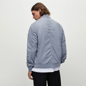 Custom Logo Bomber <b>Jacket</b> <b>Men's</b> Fashion Thick Warm Baseball Breathable Unisex Autumn Winter zipper <b>Flight</b> Bomber <b>Jacket</b> For <b>Men</b> - Product Image 2