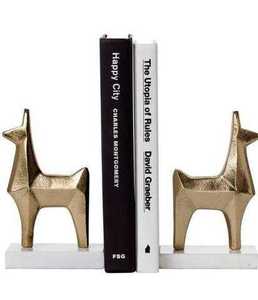 Elegantes Sujetalibros Metálicos de Diseño para Decoración del Hogar, Soporte para Libros de Escritorio, Artículo de Alta Rentabilidad al por Mayor - Product Image 1