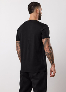 Camisetas Blancas de Algodón 100% de Calidad Lujosa, Logotipo Personalizado, Corte Holgado, Camiseta para Hombre - Product Image 2
