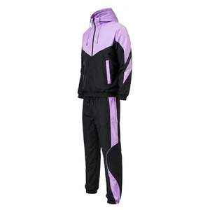 Conjunto Deportivo Cortavientos para Hombre, Chaqueta y Pantalones Ligeros de Poliéster, Ropa Deportiva para Correr y Entrenar al Aire Libre, Personalizable, Venta al Por Mayor, OEM, ODM - Product Image 3
