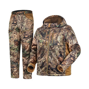 Conjunto de Chaqueta y Pantalones de Camuflaje de Alta Calidad para Caza y Senderismo, Ropa de Aventura al Aire Libre, Proveedor Profesional - Product Image 1