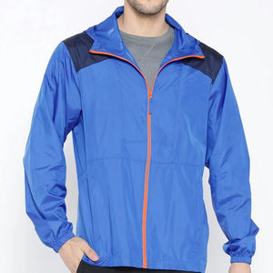 Veste en jean vintage à capuche tendance pour homme, imperméable et respirante, best-seller - Product Image 1