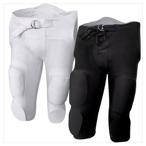 Custom Youth Sublimated American Football Uniform <b>Pants</b> with Integrated Protective <b>Pads</b> Performance Football Training <b>Pants</b> - Product Image 1