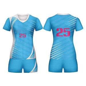 2026 Top Sale Comfortable New Design Volleyball custom color With Shorts Printing Volleyball Uniforms for sale with low price - Product Image 4