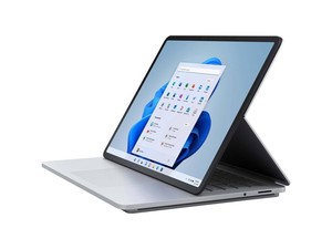 <span class=keywords><strong>Microsoft</strong></span> Surface <span class=keywords><strong>Laptop</strong></span> <span class=keywords><strong>Studio</strong></span> 2 ขนาด 14.4 นิ้ว 1TB SSD, Intel Core i7 รุ่นที่ 13 ความเร็ว 5.00GHz, แรม 32GB แบบแปลงร่างได้ 2-in-1 - สีแพลตตินัม - Product Image 1