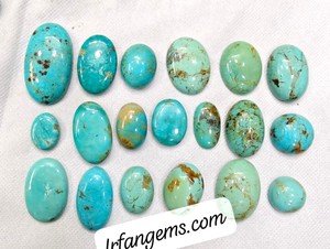 Turquesa de Arizona 100% Natural de Alta Calidad, Cabujón, Precio al por Mayor, Lote de Piedras para Joyería Hechas a Mano - Product Image 2