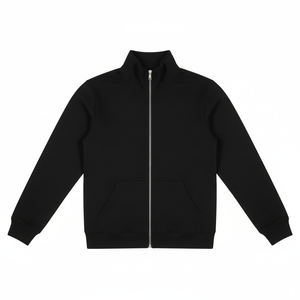 Sweat à capuche épais de haute qualité 100 % coton pour femme, avec logo personnalisé, fermeture éclair intégrale, style pull-over - Product Image 5