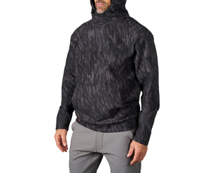 เสื้อฮู้ดดี้ตกปลาฤดูหนาว แห้งเร็ว พิมพ์ลายแบบซับลิเมชั่น โพลีเอสเตอร์ 100% ป้องกันรังสียูวี 50 ระบายอากาศได้ดี ต้านเชื้อแบคทีเรีย สีสันสดใส มีฮู้ด - Product Image 4