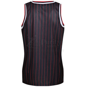 Maillot de basket-ball au prix d'usine, personnalisé, respirant, concevez votre propre maillot de basket-ball - Product Image 2