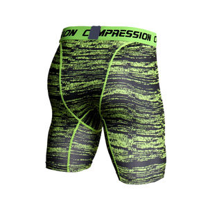 Shorts de compression rembourrés anti-collision respirants et à séchage rapide pour hommes, idéaux pour le football et le sport - Collection 2026 - Product Image 4