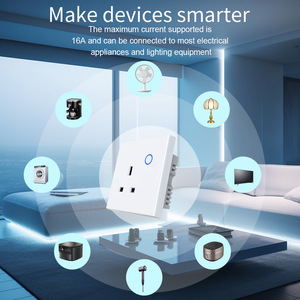 16A Smart Wi-Fi Wall <b>Socket</b> with Physical Switch Works with Alexa and Google Home, Remote Control & Timer, No Hub Required - Product Image 4