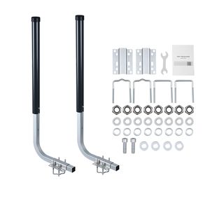 Guide per Rimorchio Barca da 40 Pollici e 48 Pollici di Altezza, 2 Pezzi, in Acciaio ad Alta Durezza, Regolabili - Ricambi e Accessori - Product Image 1
