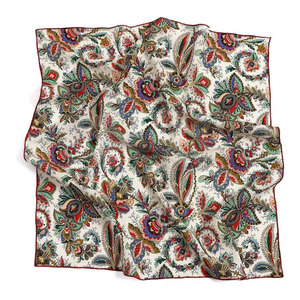 Vente directe usine, faible MOQ, bandana décontracté respirant pour femmes musulmanes, en soie satinée, étiquette privée, design personnalisé, toutes options - Product Image 1