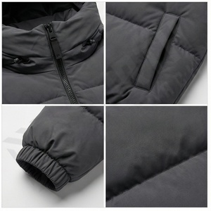 Chaqueta acolchada de nuevo diseño precio barato al por mayor unisex con logotipo personalizado chaqueta acolchada de moda para hombre personalizada - Product Image 4