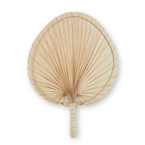 Handcrafted Boho Natural Palm Leaf <b>Fan</b> Summer Beach <b>Wedding</b> Guest Favors Wholesale Factory Price Vietnam - Product Image 2