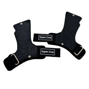 Agarraderas de Neopreno Plegables Personalizadas de 7mm para Levantamiento de Pesas, con Logotipo Personalizado, Protector de Manos para Fitness, Agarres con Anillo en D para Gimnasio - Product Image 1
