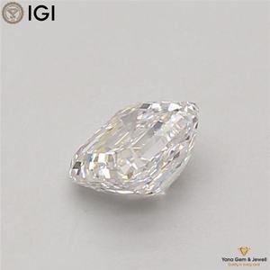 เพชรทรงแอสเชอร์ VS1 สี E น้ำหนัก 3.00 กะรัต ได้รับการรับรองจาก IGI เพชร CVD ผลิตในห้องปฏิบัติการ สำหรับงานประดับตกแต่งงานแต่งงานแบบสั่งทำพิเศษ - Product Image 3