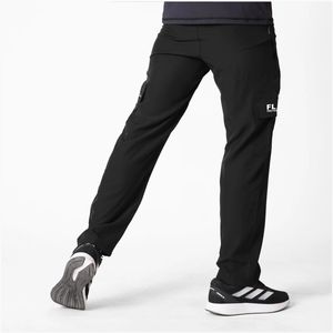 Pantalon noir coupe décontractée pour homme - Product Image 2