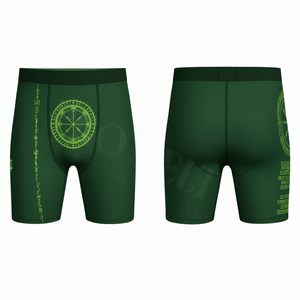 Men's Breathable Sports Multi Purpose Wear Polyester High Elastic Stretchy Compression Shorts Fitness Apparel Soft Yoga Shorts - Product Image 6