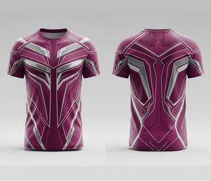 Custom Printed Sublimation T-Shirts | <b>Men</b> Women Youth Sizes | Lightweight Quick Dry Training Sportswear Wholesale - Product Image 6