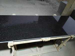 Granito Negro Galaxy de 20 mm, Pulido, Moderno, en Losa Grande, Calidad Premium para Encimeras de Cocina y Pisos - Product Image 2