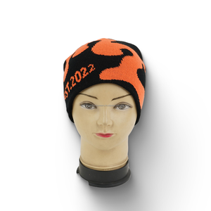 Unisex Beanie Hat <b>Letter</b> Pattern Jacquard Knit 100% <b>Acrylic</b> Street Style Casual Adult 56-58CM Winter Cap - Product Image 3