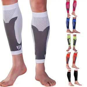 <b>Compression</b> Leg Sleeves Breathable Mesh, Multi-Color Options For <b>Running</b> & Exercise, Muscle Support BY AMAZING INDUSTRIES - Product Image 1