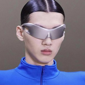 Lunettes de soleil sportives surdimensionnées, nouvelle collection, pour le cyclisme en extérieur, protection solaire. - Product Image 2