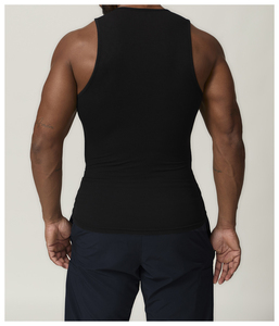Mens Custom Gym Compression Tank <b>Top</b> Bodybuilding Sleeveless Vest Tight Fitness Base <b>Layer</b> - Product Image 4