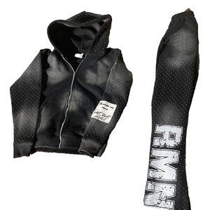 Conjunto Deportivo Unisex de Alta Calidad con Pedrería 2026, Ropa Deportiva Premium Brillante, Fabricante para Pedidos al por Mayor - Product Image 4