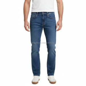 Pantalones Chino Slim Fit para Hombre, Cintura Media, Lavados, Personalizados, OEM, Venta al Por Mayor - Product Image 3
