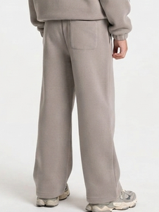 Conjunto Deportivo para Niños, Sudadera con Capucha y Pantalones de Chándal de Felpa Francesa, Conjunto Deportivo de Algodón y Felpa para Niños, Ropa Deportiva Informal de Invierno de Dos Piezas - Product Image 4