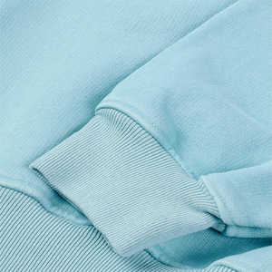 Sudadera de Forro Polar Suave para Hombre, Cuello Redondo, Puños y Dobladillo Acanalados en Contraste, Cálida, Informal, Manga Larga, Ropa de Invierno - Product Image 6