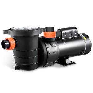 Pompa per Piscina Fuori Terra a Doppia Velocità 1.5HP/0.35HP 110V, Alta Portata 3450 GPM con Sollevamento 54 ft, Bassa Portata 52 GPM con Sollevamento 14 ft - Product Image 1