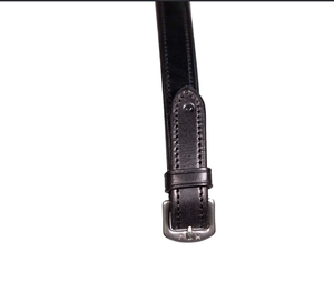 Rubber Horse Reins <b>Lead</b> <b>Ropes</b> Dark Brown 54 Inch Long with Buckle Hardware Equestrian Training Equipment - Product Image 4